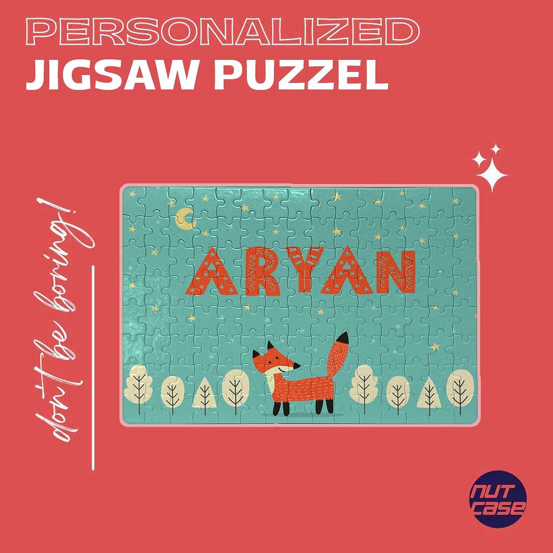 Custom Jigsaw Puzzles  - Fox Nutcase