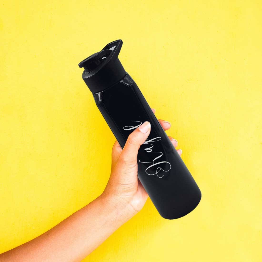 Personalised Engraved Water Bottle for Gym Office Home 750 ML