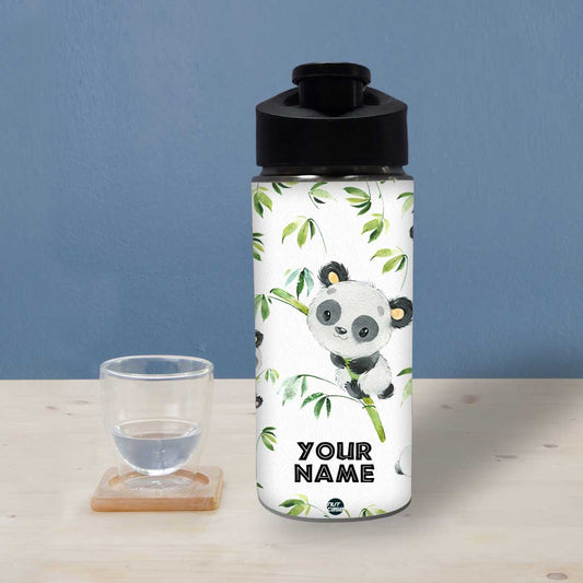 Cute Sipper Bottle For Girls Personalized - Cute Mini Panda Nutcase