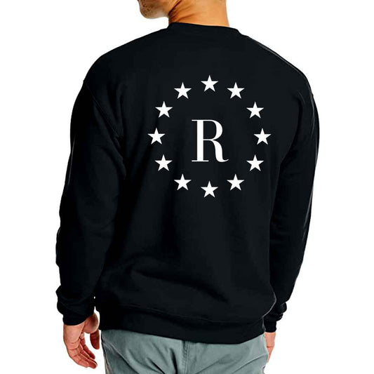 Custom Printed Sweatshirt for Men Relaxed Fit - Add Monogram