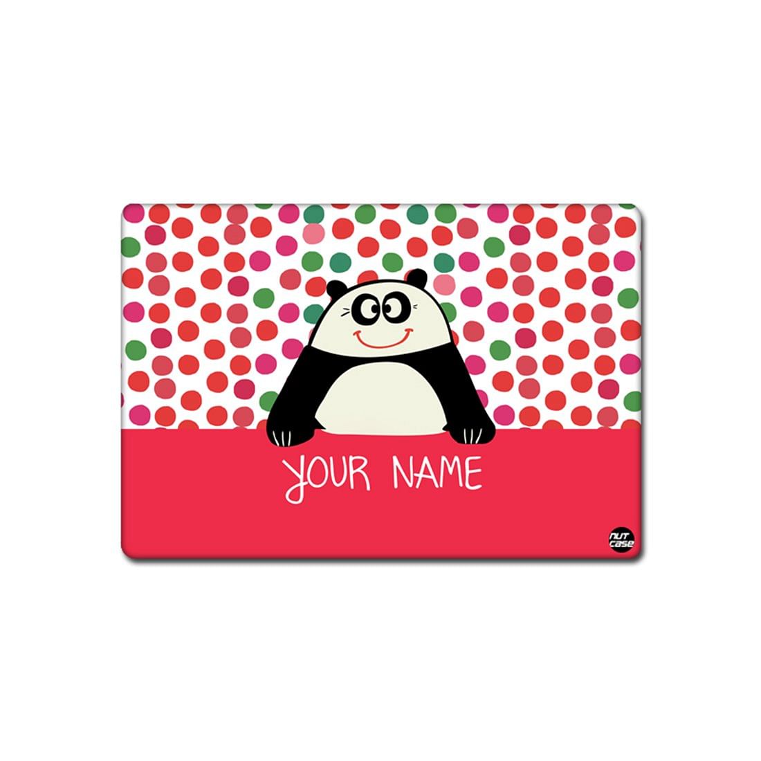 Personalised Table Mats for Return Gifts for 1st Birthday Party - Panda Nutcase