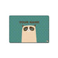 Personalized Fabric Table Mats For Kids - Polar Bear Nutcase