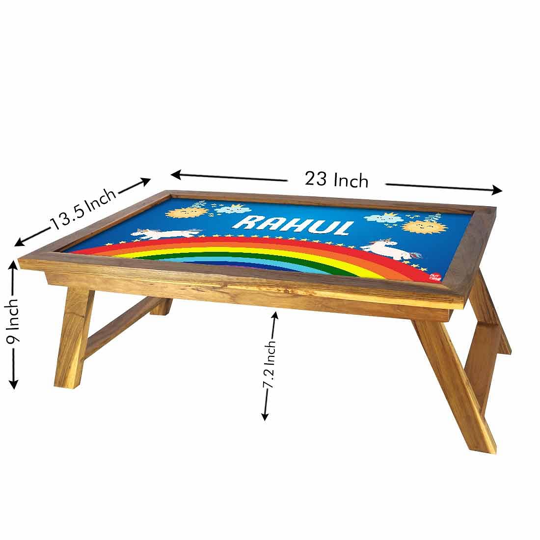 Cutom Portable Laptop Table  - Rainbow Nutcase