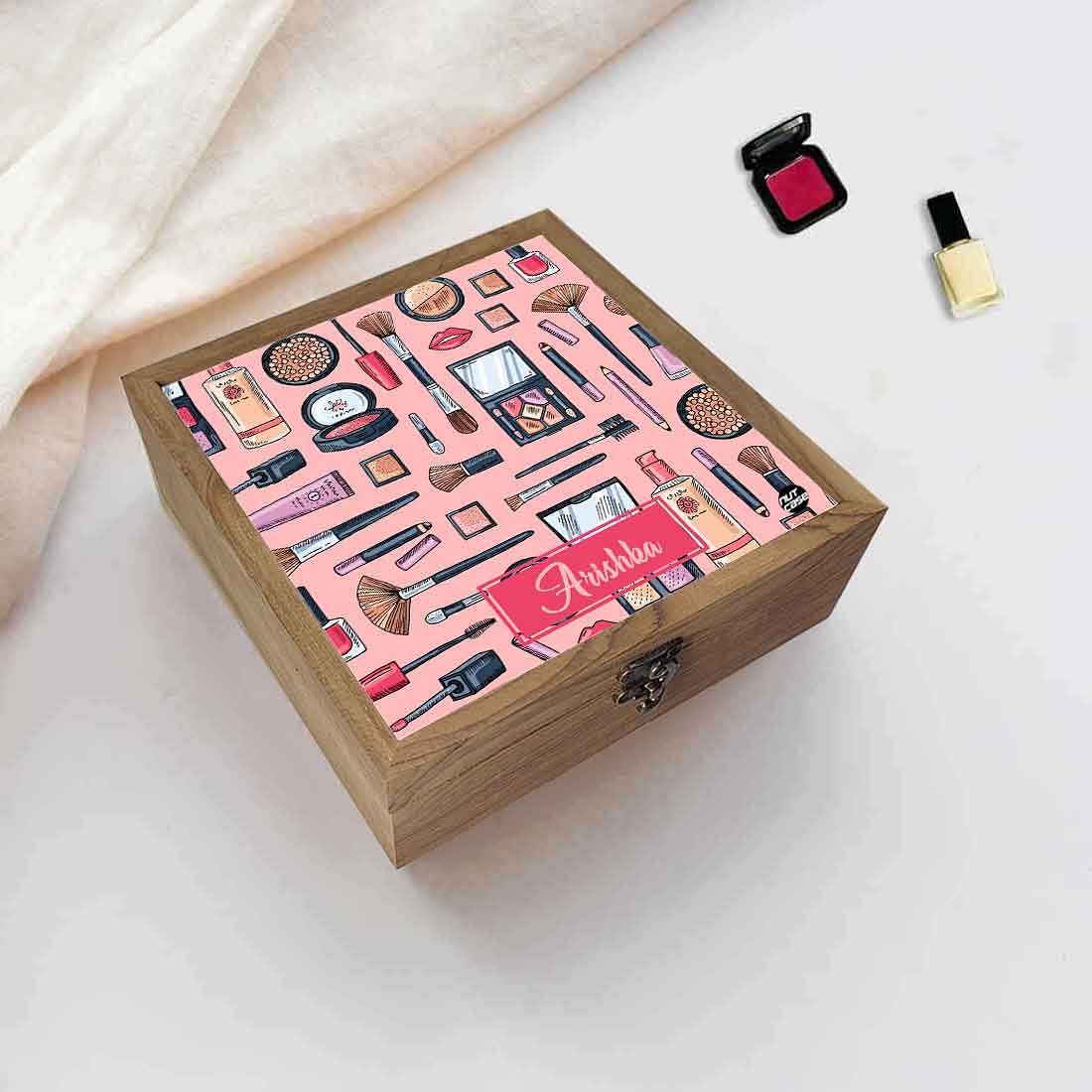 Customized Jewelry Box Makeup for Girl -  Cosmetics Nutcase