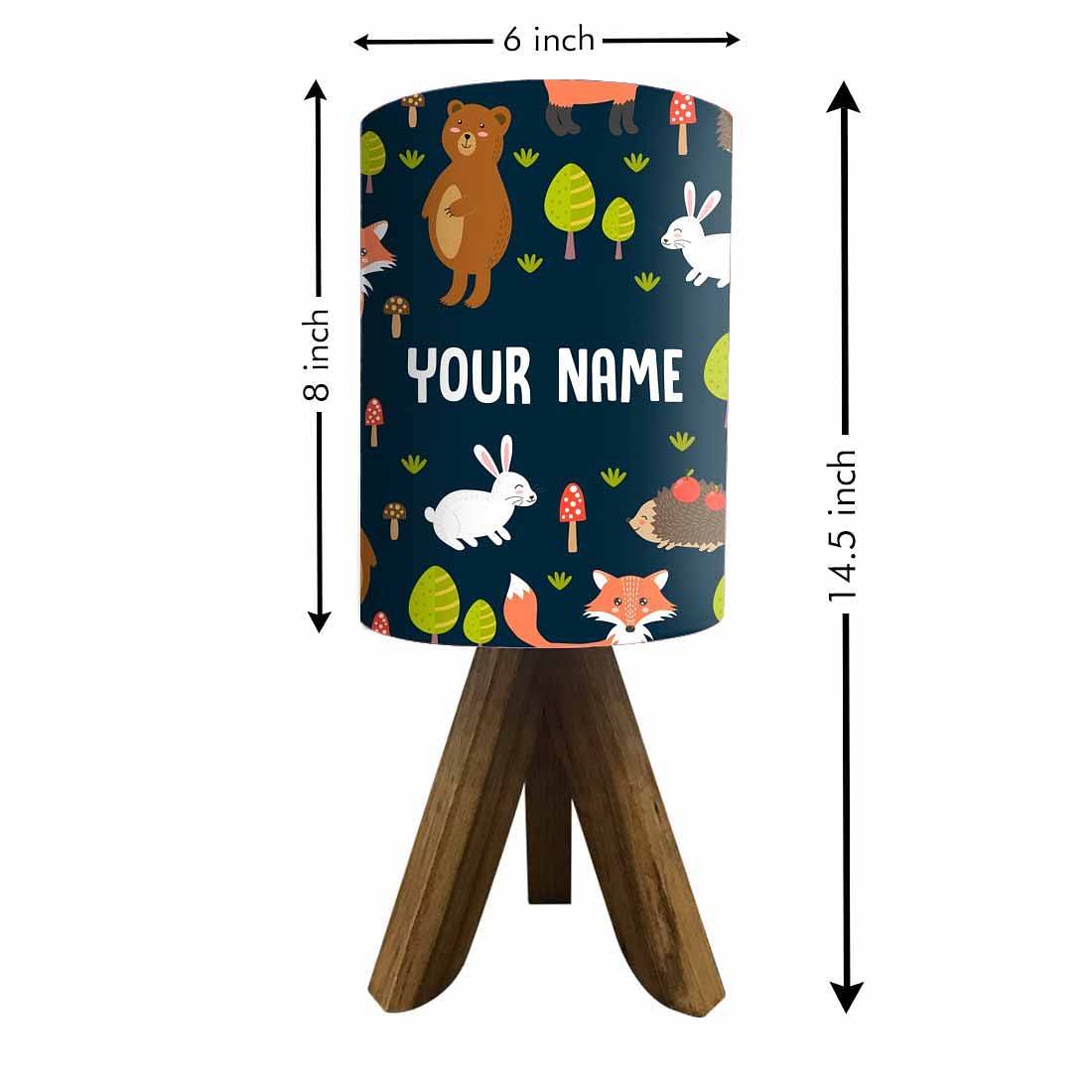 Personalized Night Lamp For Kids - Bear Nutcase