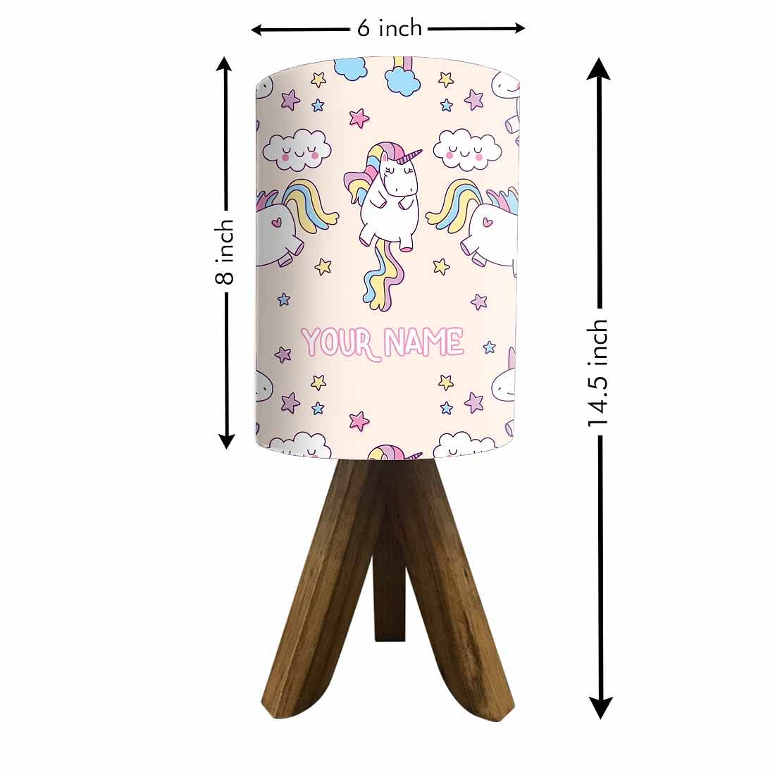 Custom Night Lamp For Kids - Unicorn Nutcase