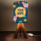 Personalized Tripod Lamp For Bedroom - Flying Unicorn Nutcase