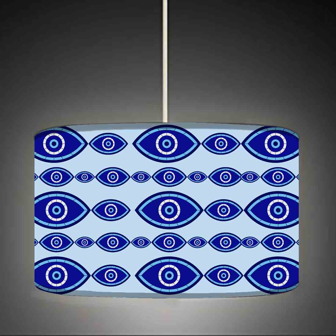 Modern Ceiling Lights Lamps Drum Shade for Bedroom Living Room - Evil Eye Protector Nutcase