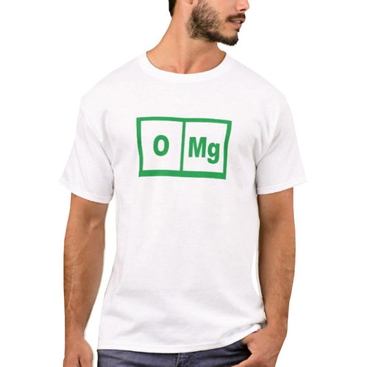 Nutcase Designer Round Neck Men's T-Shirt Wrinkle-Free Poly Cotton Tees - OMG Nutcase