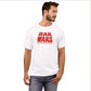 Nutcase Designer Round Neck Men's T-Shirt Wrinkle-Free Poly Cotton Tees - Bar Wars Nutcase