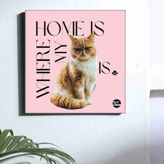 Funny Cat Wall Art for Home Décor