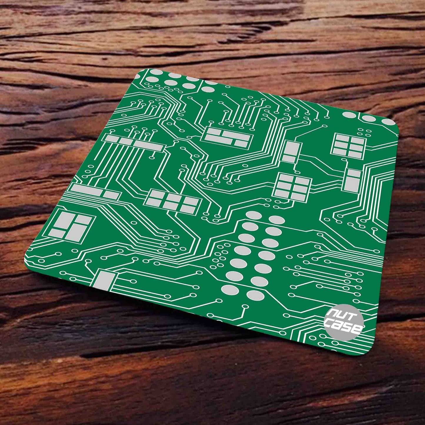 Cool Metal Coaster for Dining Table Use Pack of 6 - Motherboard Nutcase