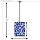 Designer Ceiling Hanging Pendant Lamp for Living Room - Evil Eye Protector Nutcase