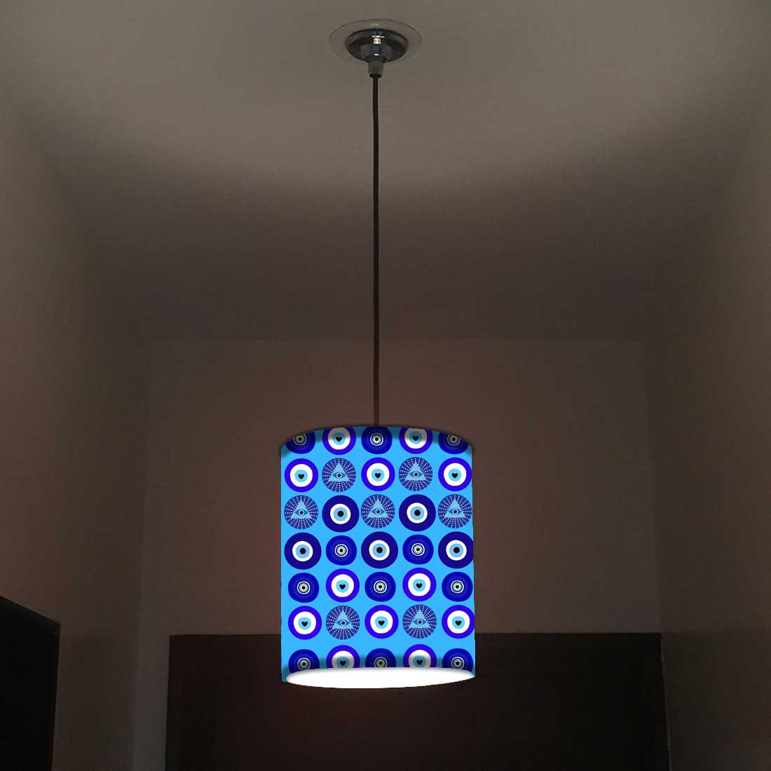 Modern Pendant Ceiling Lamp for Bedroom Living Room Decor - Evil Eye Protector Nutcase