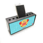 Phone Stand With Pen Holder Desk Organizer for Office - Cancer Blue Nutcase