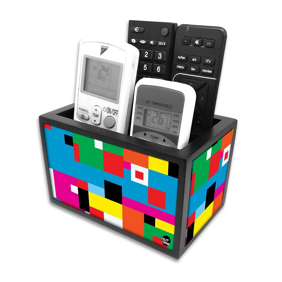 Cool Remote Control Holder For TV / AC Remotes - Colorful Box Nutcase