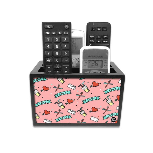 Modern Remote Control Holder For TV / AC Remotes -  Love Nutcase