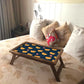 Foldable Bed Table for Home Breakfast Tables Reading Desk - Cute Cat Nutcase