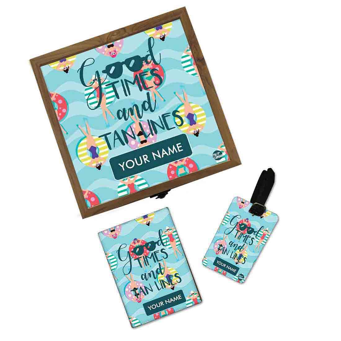 Shop Personalised Passport Holder For Men Online in India Nutcase