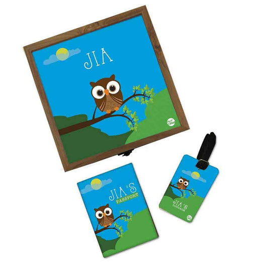 Personalized Travel Gifts - Cute Owl Nutcase