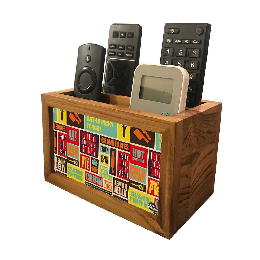 Attractive Remote Control Stand For TV / AC Remotes - City Food Nutcase