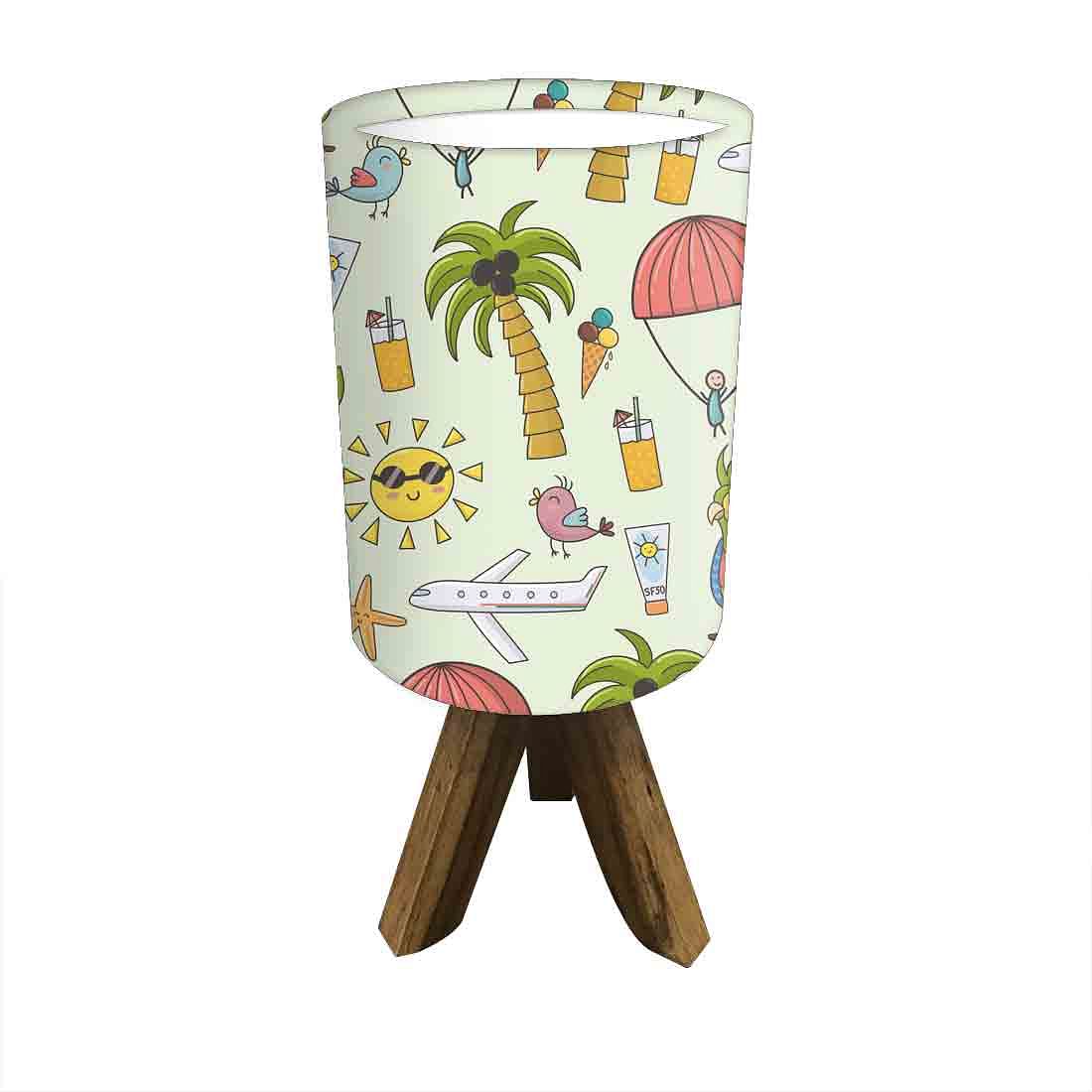 Wooden Led Lamp For Kids  - Summer Collection Nutcase