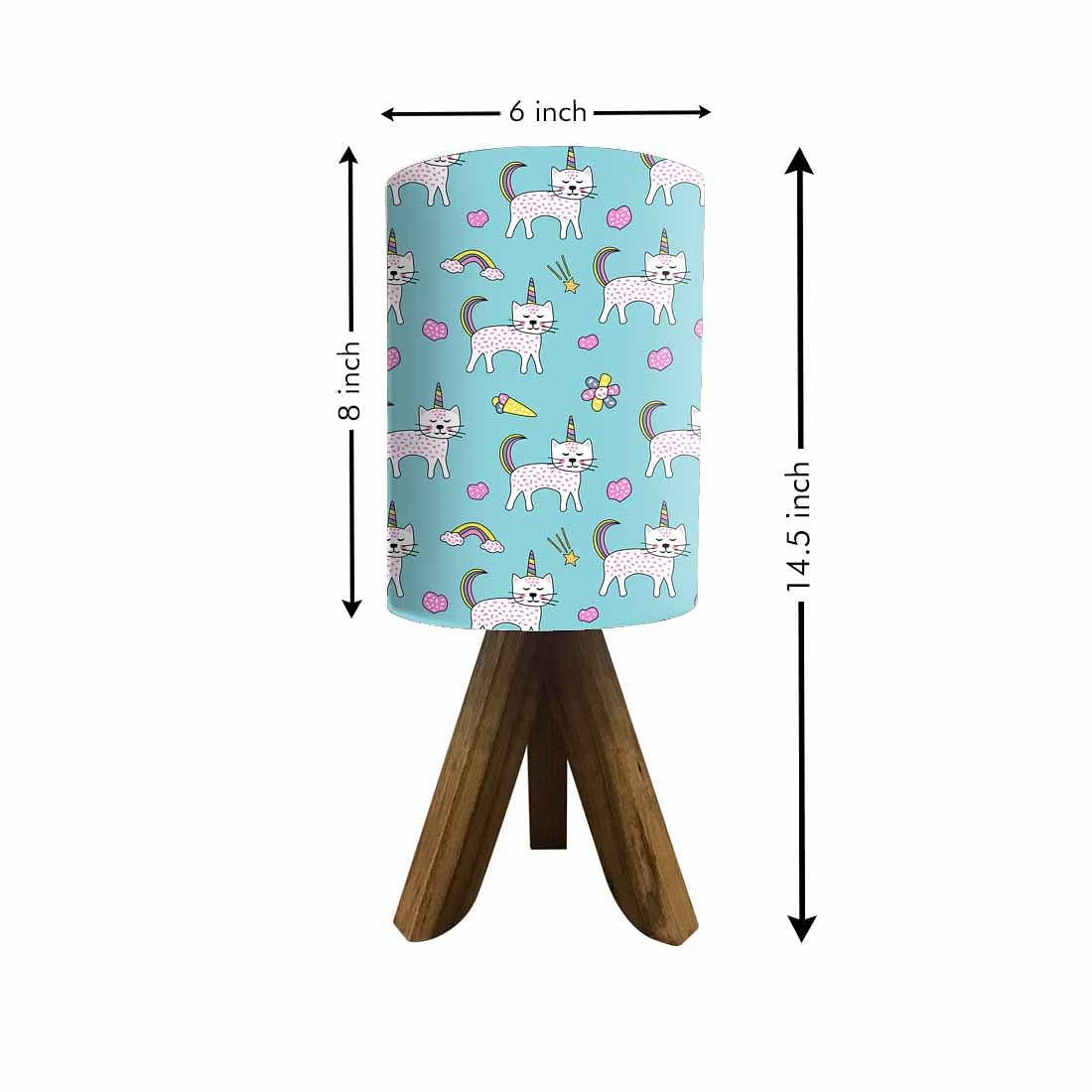 Wooden Table Lamps For Bedroom - Cats Nutcase