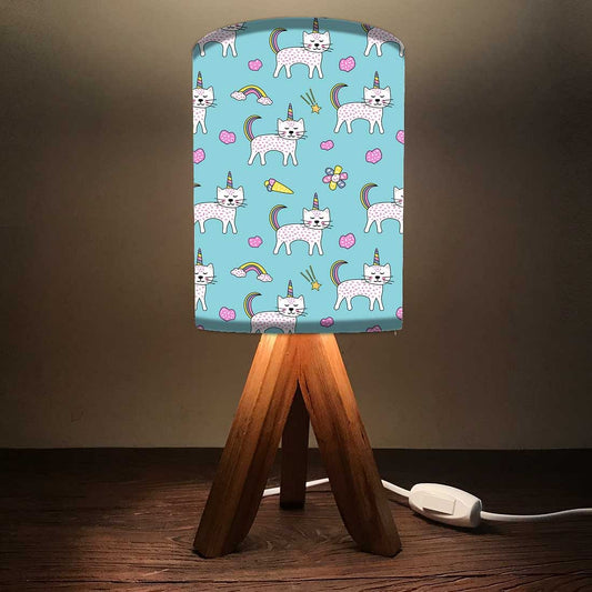 Wooden Table Lamps For Bedroom - Cats Nutcase