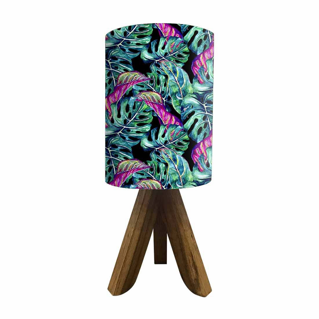 Wooden Bed Lamps For Bedroom - Colorful Leaves Nutcase