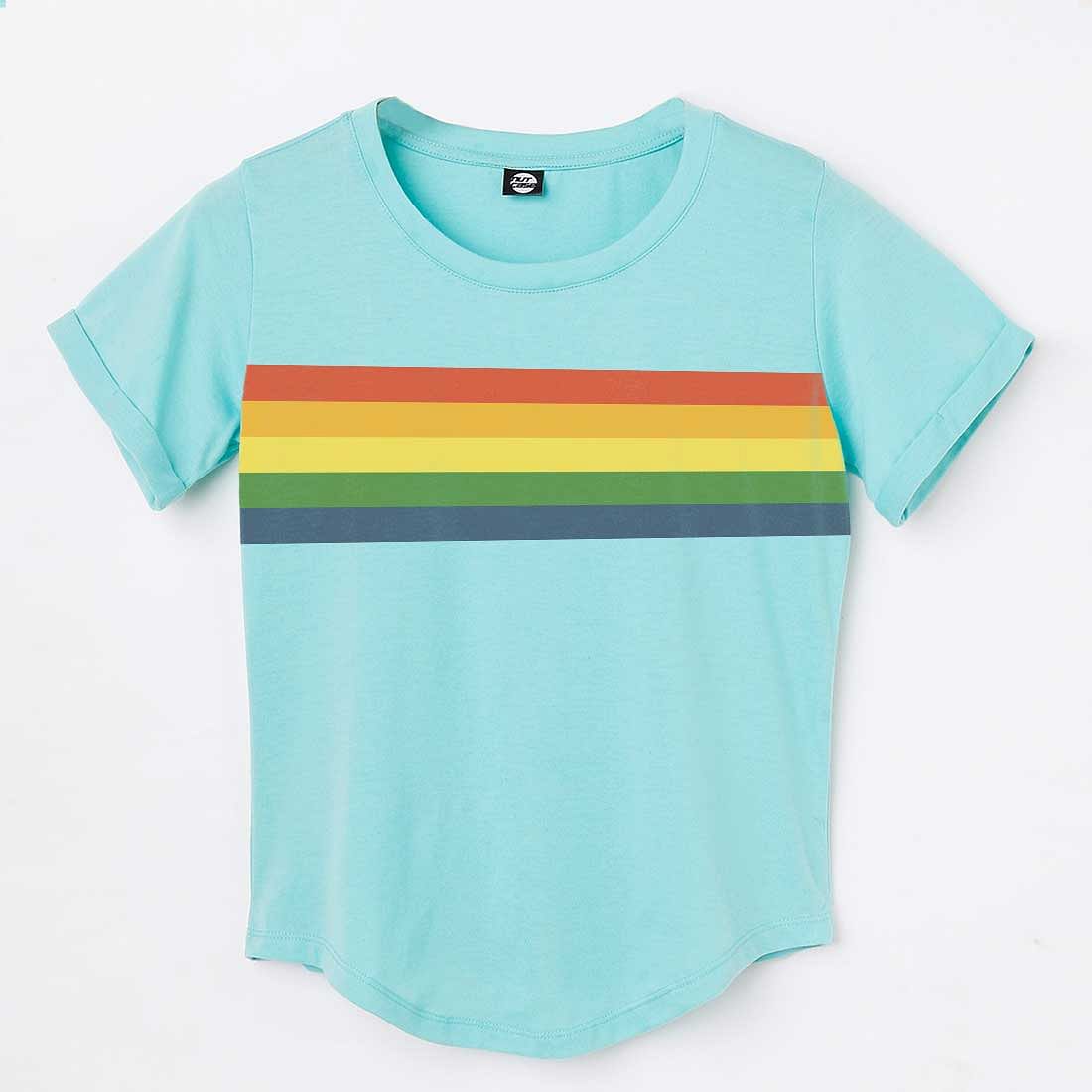 Nutcase LBGTQ Pride Tshirt For Women  - Rainbow Nutcase