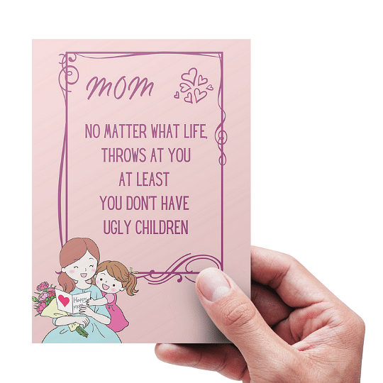 Mothers Day Ideas and Funny Mom Christmas Cards & Gifts for