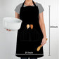 Matching Mr and Mrs Apron for Kitchen Baking Set 2 Nutcase