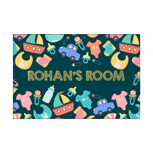 Customized Name Plate for Kids -  Cute Babies Products Nutcase