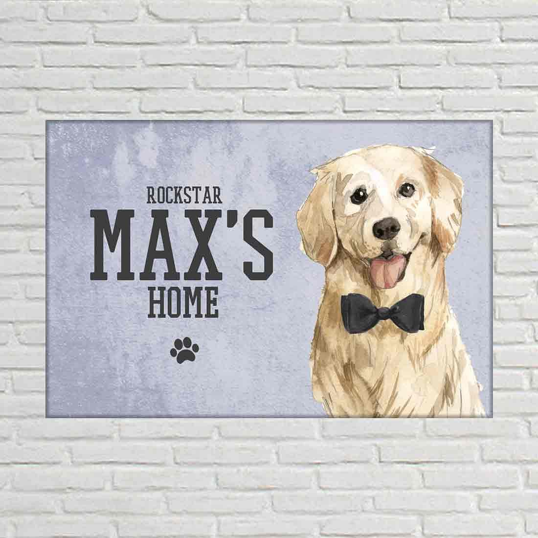 Dog Pet Name Plates