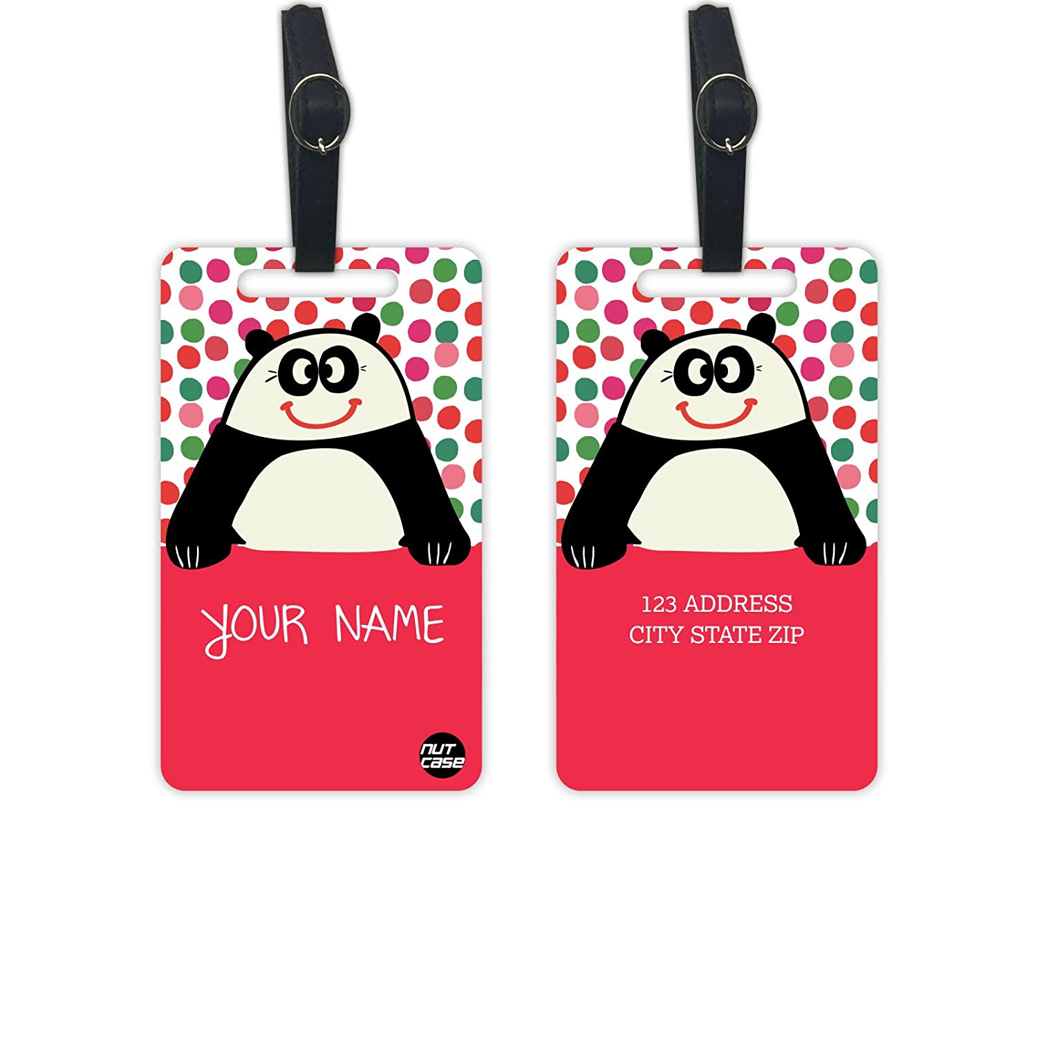 CUSTOMIZED KIDS LUGGAGE TAGS Nutcase