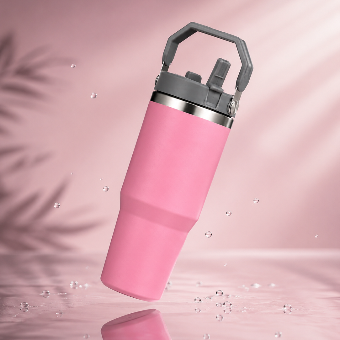 Nutcase Customized Tumbler with Names 900ml - BPA-free Insulated Sipper Bottle