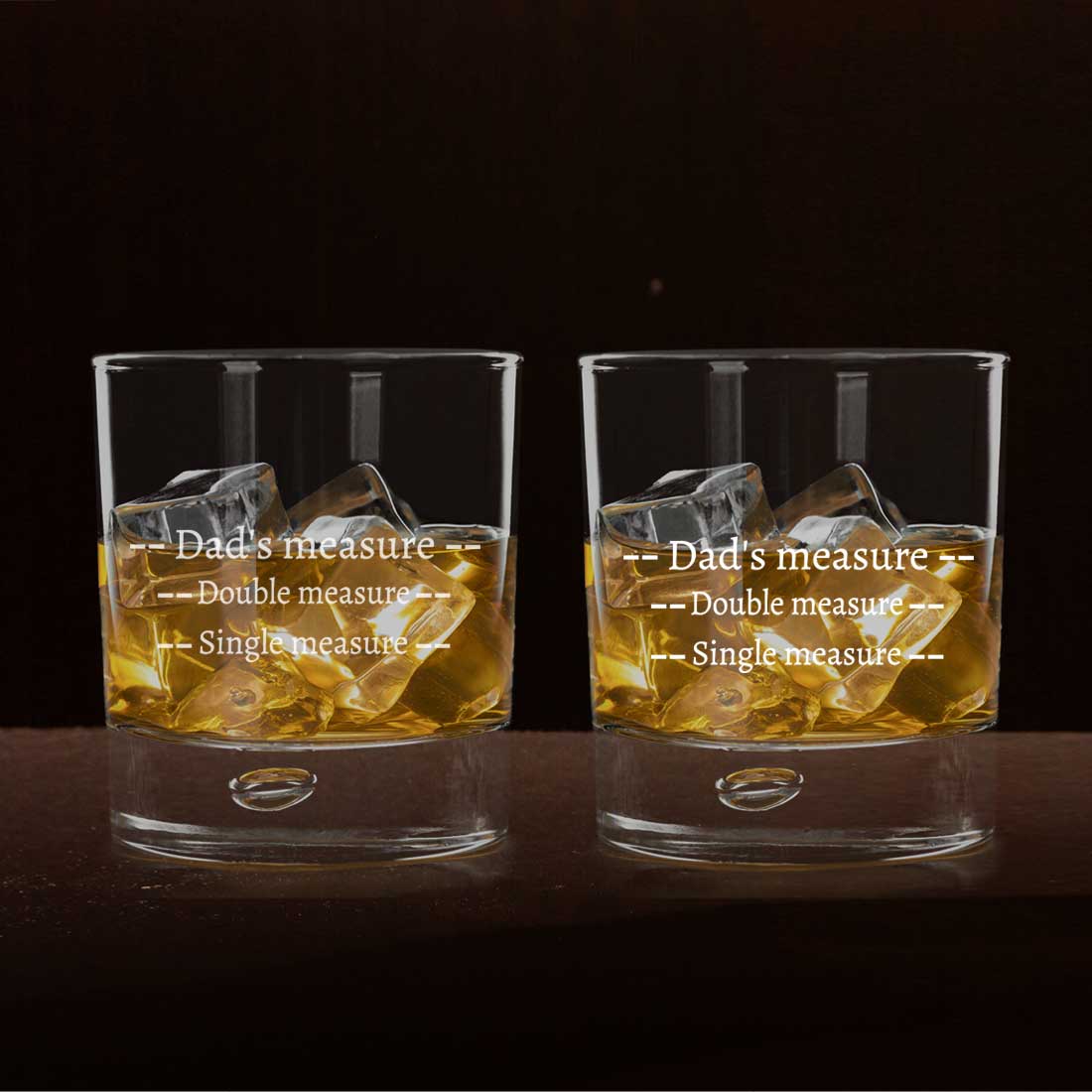 Fancy Custom Whiskey Glass - Perfect Father's Day Gift For Dad - Pour