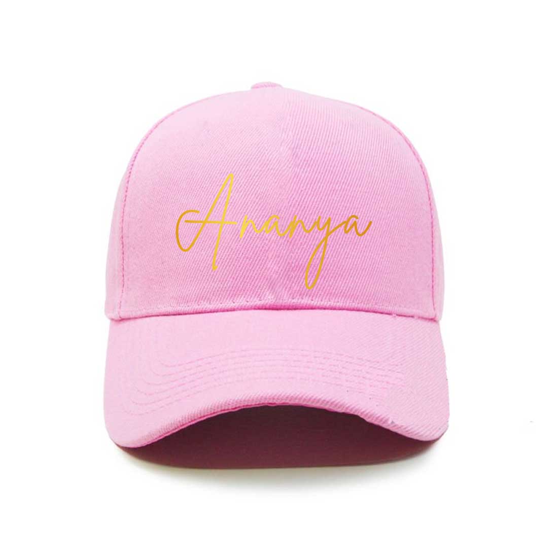 Cute Cap for Women - Pink