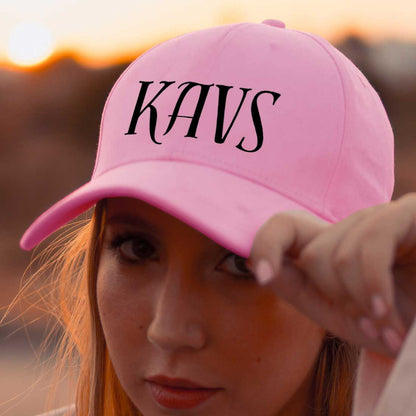 Pink Cap for Women - Custom Baseball Cap