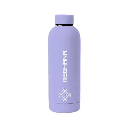 Customized Insulated Water Bottle 500ML Stainless Steel for Travel Office Gym Home - BPA Free, Leakproof