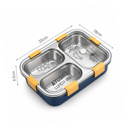 Customized Stainless Steel Childrens Lunch Box Insulated Tiffin Box