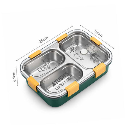 Customized Stainless Steel Childrens Lunch Box Insulated Tiffin Box