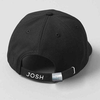 Nutcase Personalized Hip Hop Cap – Create Your Own Swag in Black