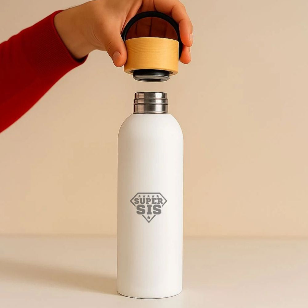 Hydration Rakshabandhan Gift Set | Useful Gift for Sister | 1200ml Insulated Tumbler Mug & 500ml Stainless Steel insulated Water Bottle