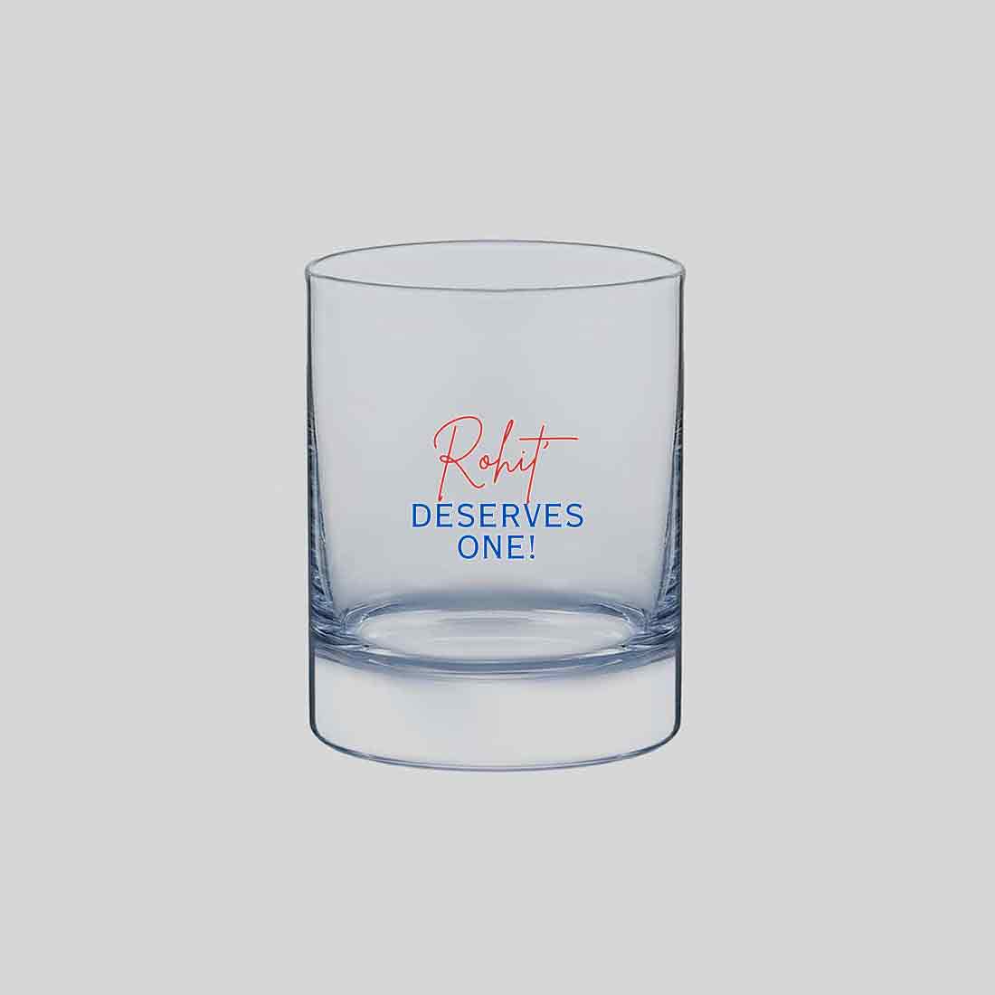 Glass for Whiskey - Customized Alcohol Glass