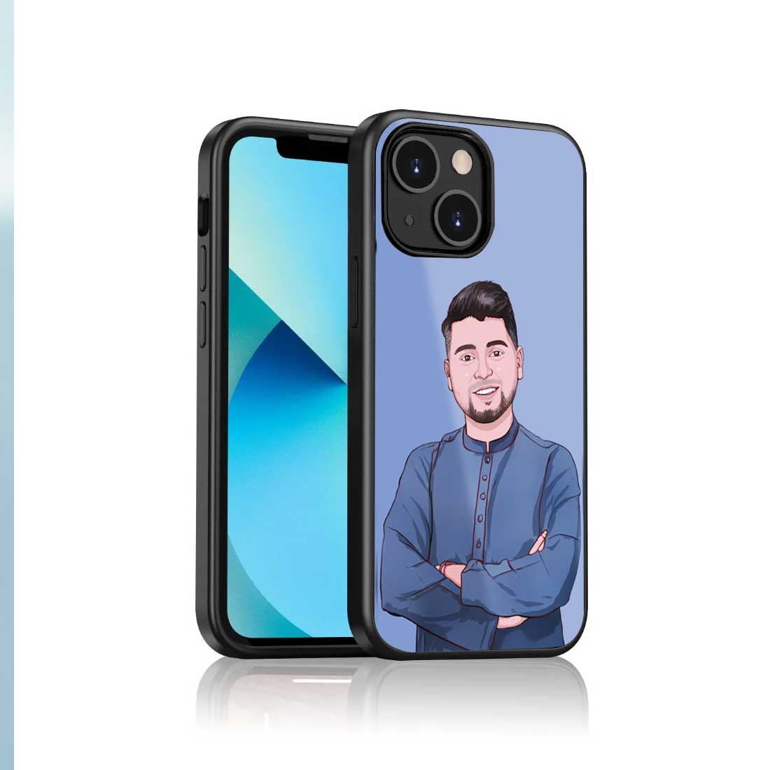Custom Photo Print on Phone Case Design iPhone 13 Back Case