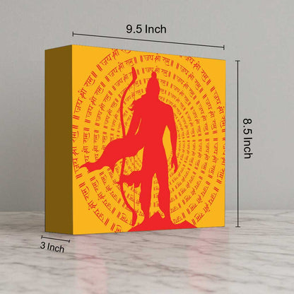 Jai Shree Ram Light Night Wall Lamp for Home Temple & Pooja Room Décor