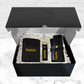 Customized Gift Box with Passport Cover Custom Keychains and Specs Sunglass Holder Cover