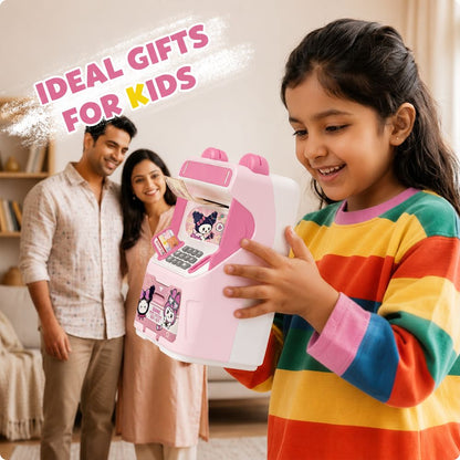 Custom ATM Piggy Bank for Kids with Music & Name Personalization | Birthday Gift & Return Gift |