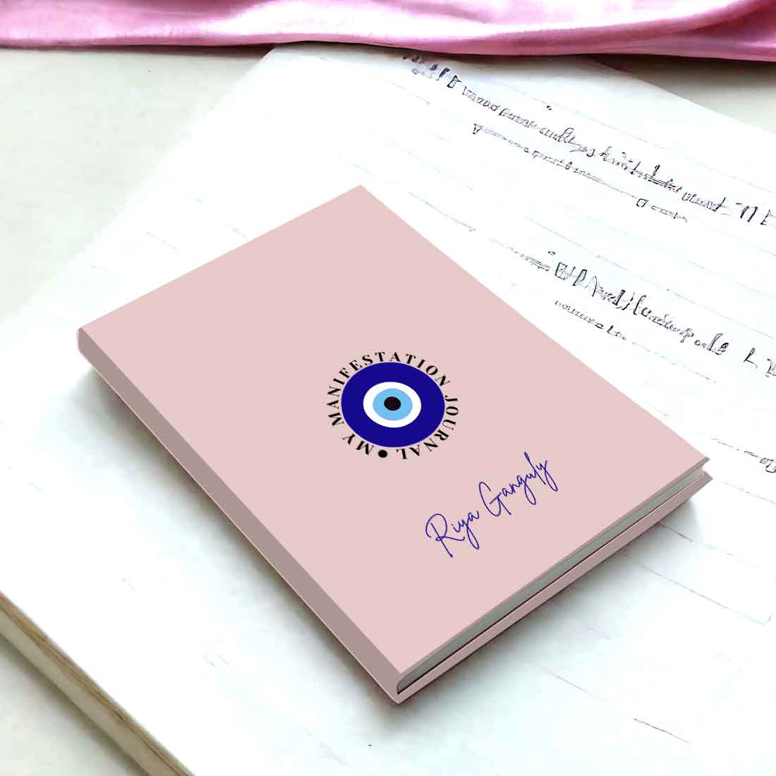 Nutcase Customized Evil Eye Diary - A5 Size Hard Cover Diaries with Calendar & Planner